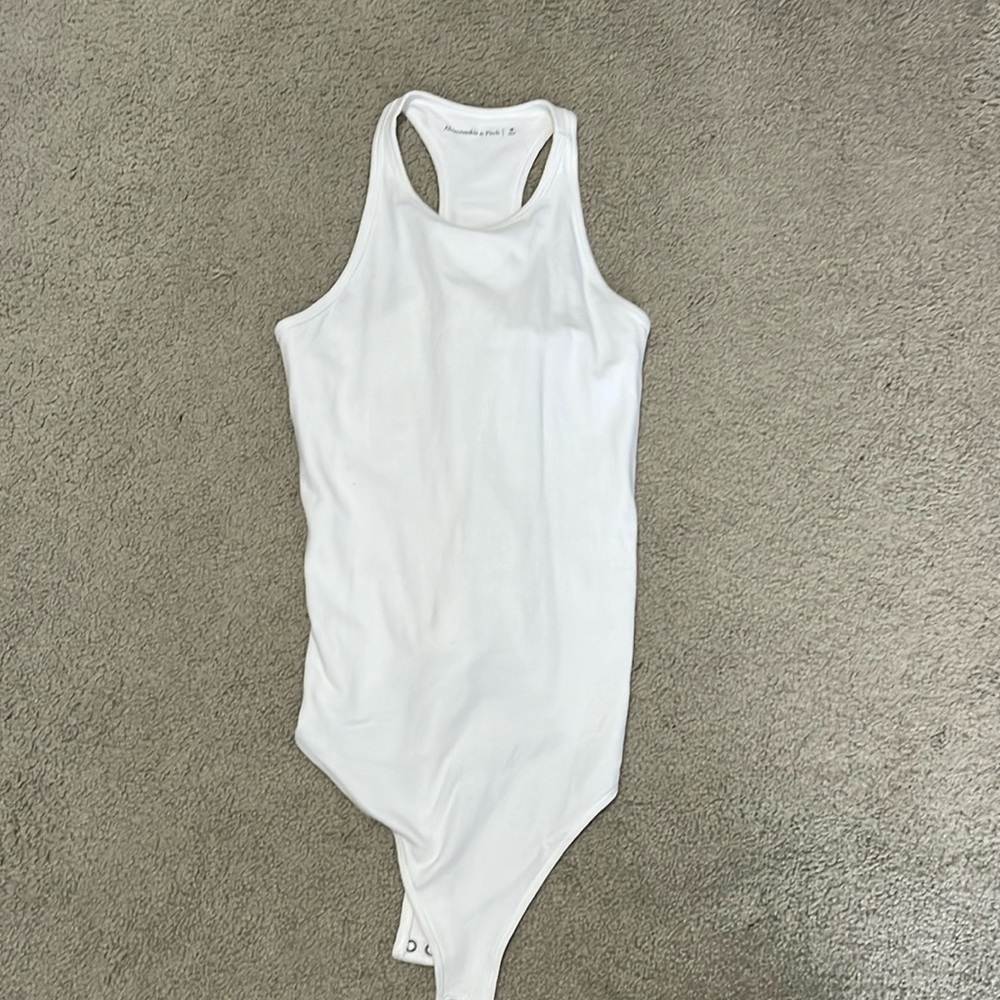 High Neck, thong bodysuit